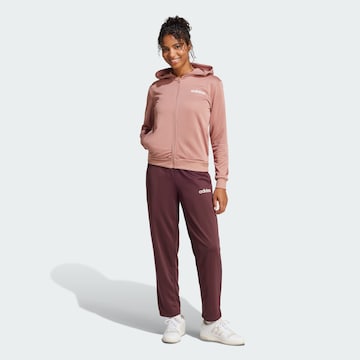 ADIDAS SPORTSWEAR Tepláková souprava 'Essentials' – pink: přední strana