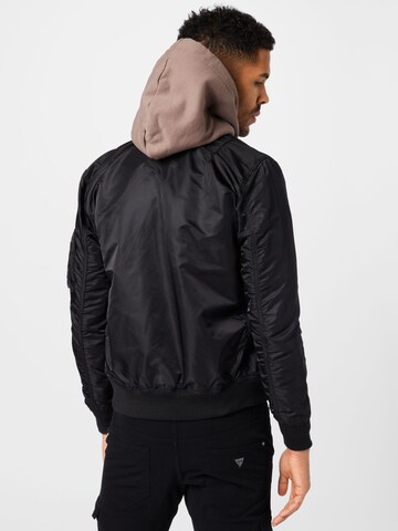 ALPHA INDUSTRIES Övergångsjacka 'MA1 VF LW' i svart