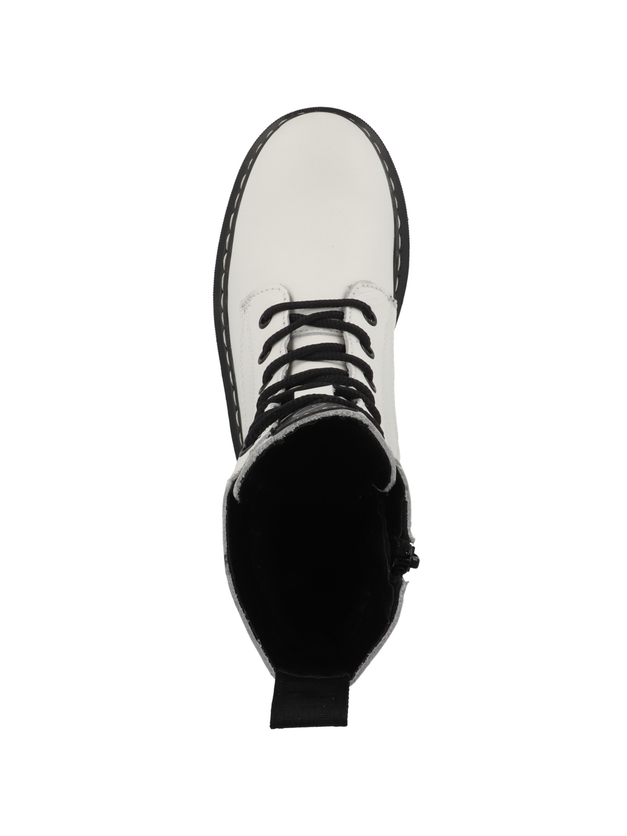 Tamaris Lace-up bootie in White