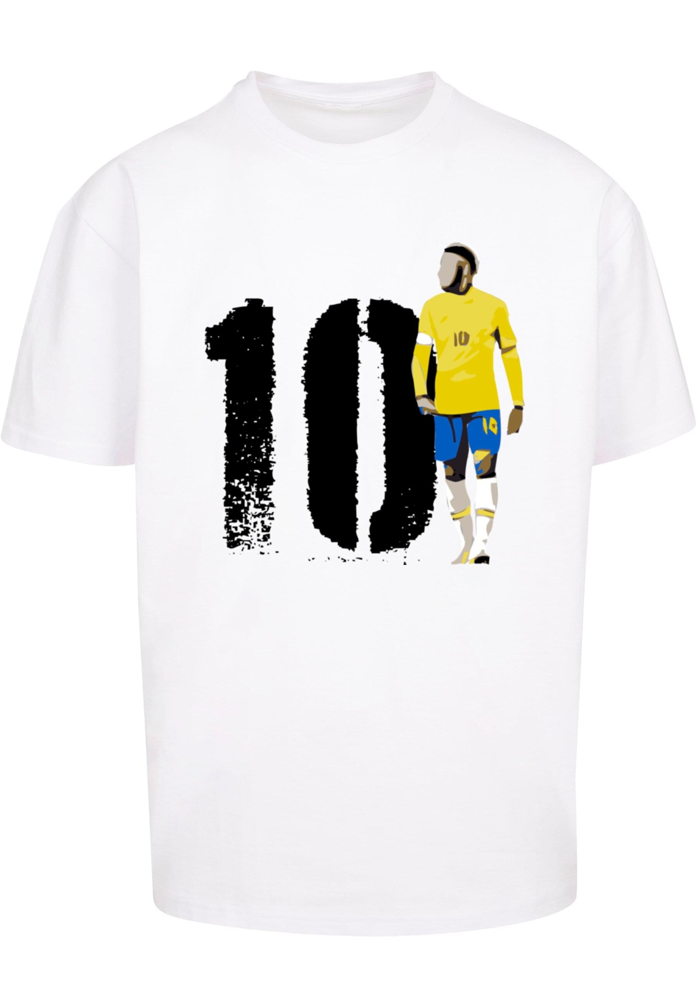 T-Shirt 'Player 5' Merchcode en blanc : devant