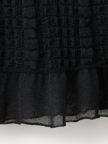 Top in maglia 'TATA' di MANGO in nero