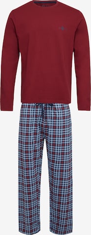 Phil & Co. Berlin Long Pajamas ' Special ' in Blue: front