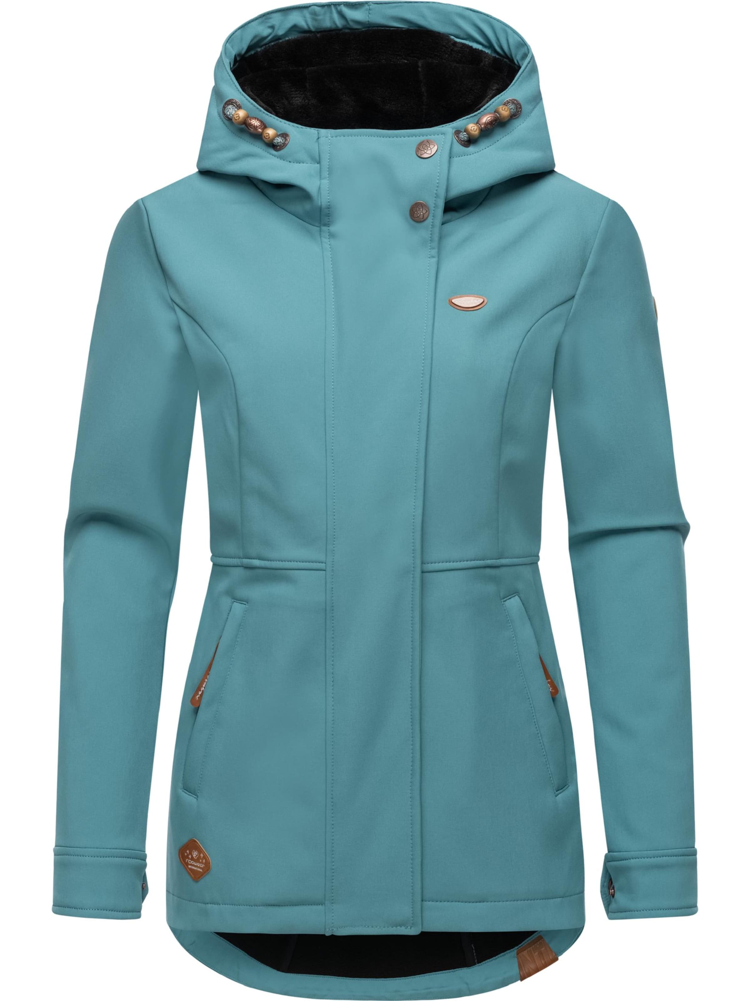 žalia Ragwear Funkcinė striukė  'Yba': priekis