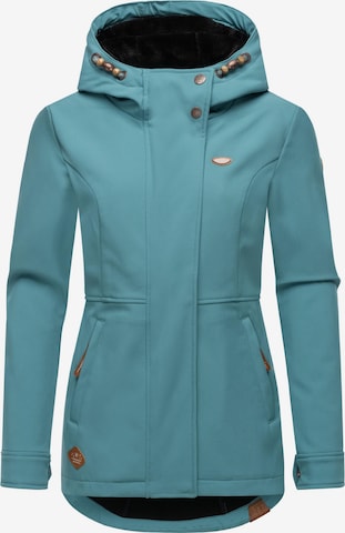 Giacca funzionale 'Yba' di Ragwear in verde: frontale