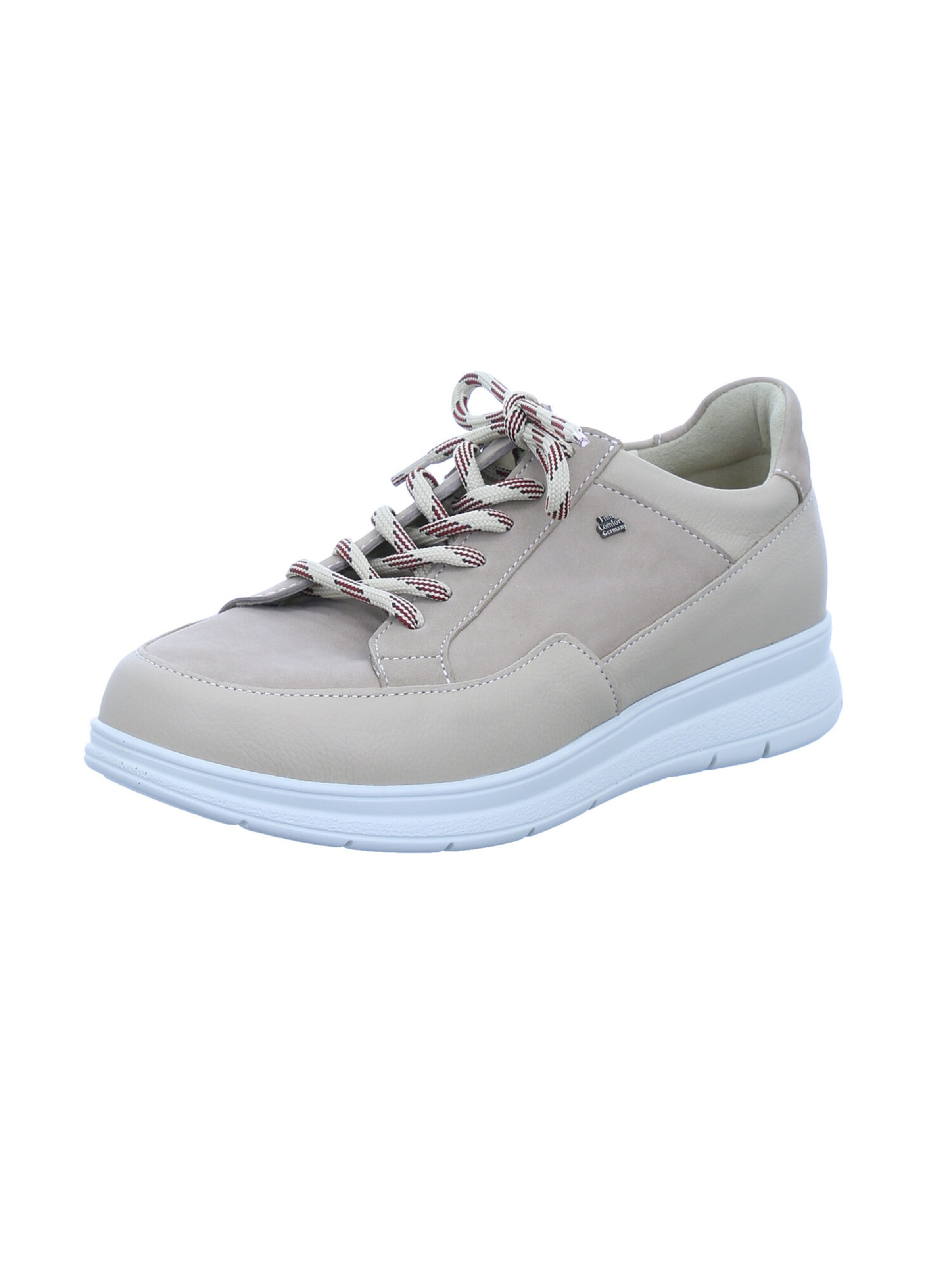 Finn Comfort Lace-Up Shoes 'Toulon' in Grey: front