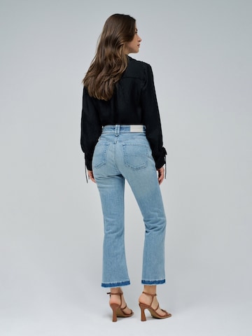évasé Jean 'Faith' Salsa Jeans en bleu