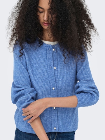 JDY Knit cardigan 'JDYLUMI' in Blue