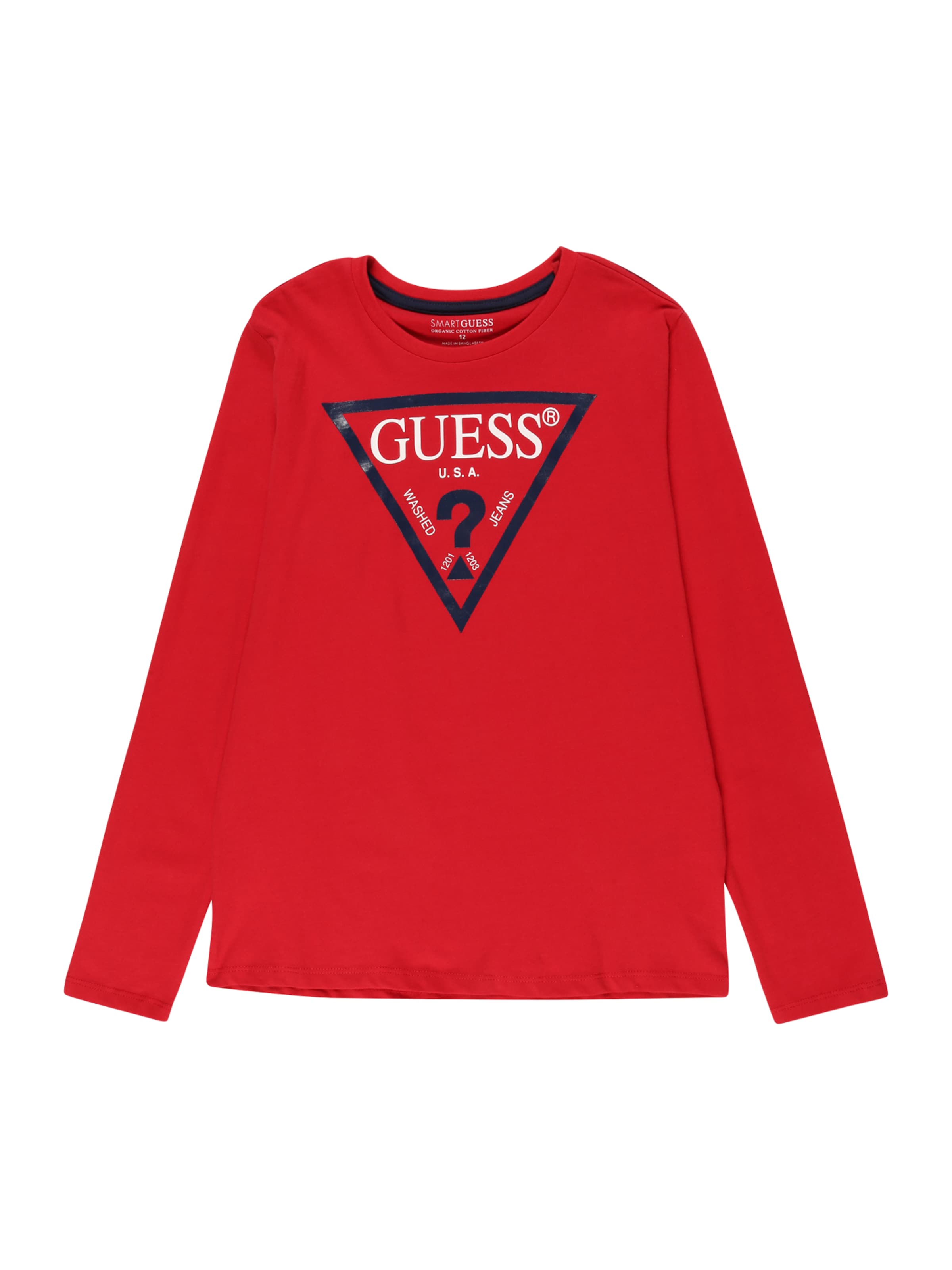 GUESS - Camiseta en rojo: frente