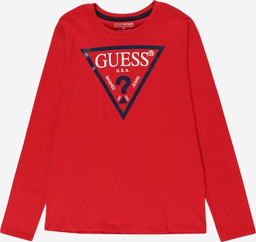 GUESS Shirt in Rot: front