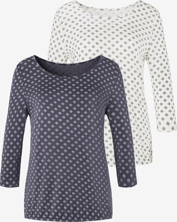 LASCANA Shirt in Blauw: voorkant