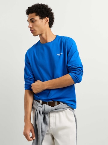 Pepe Jeans Sweatshirt in Blue: front