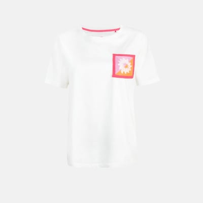 LIEBLINGSSTÜCK Shirt 'Cora' in Orange / Pink / White, Item view