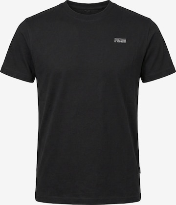 Kleinigkeit - Camiseta 'Unterm Strich' en negro: frente