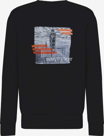 WESTMARK LONDON Sweatshirt 'London Diversity' in Black: front