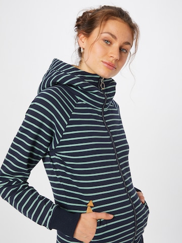Fli Papigu Sweatjacke 'Was Diese Schwarze Schaf II' in Blau