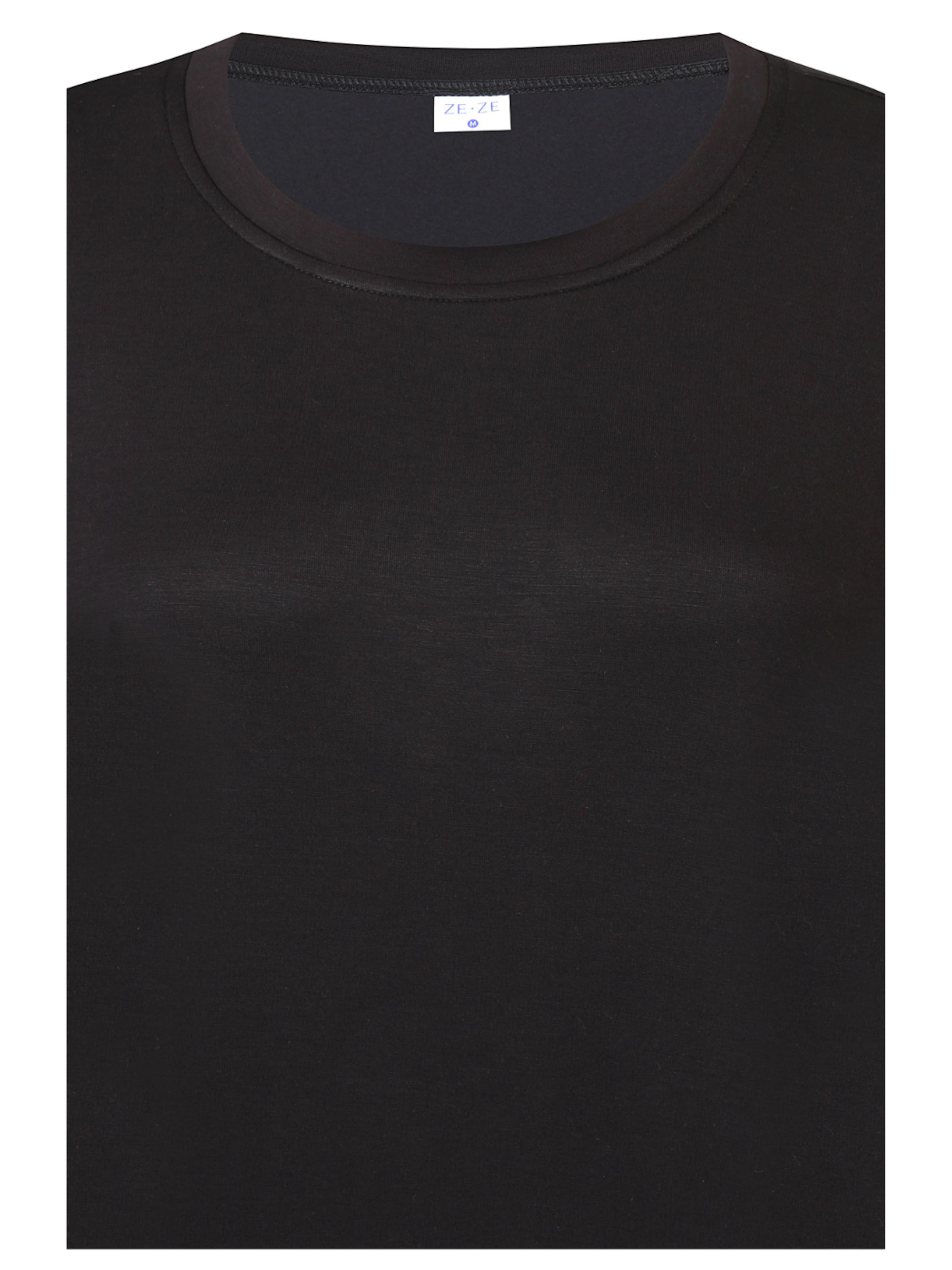 ze-ze Jurk 'Celinka 977' in Zwart