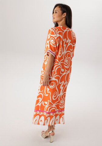 Aniston Summer Dress in Orange