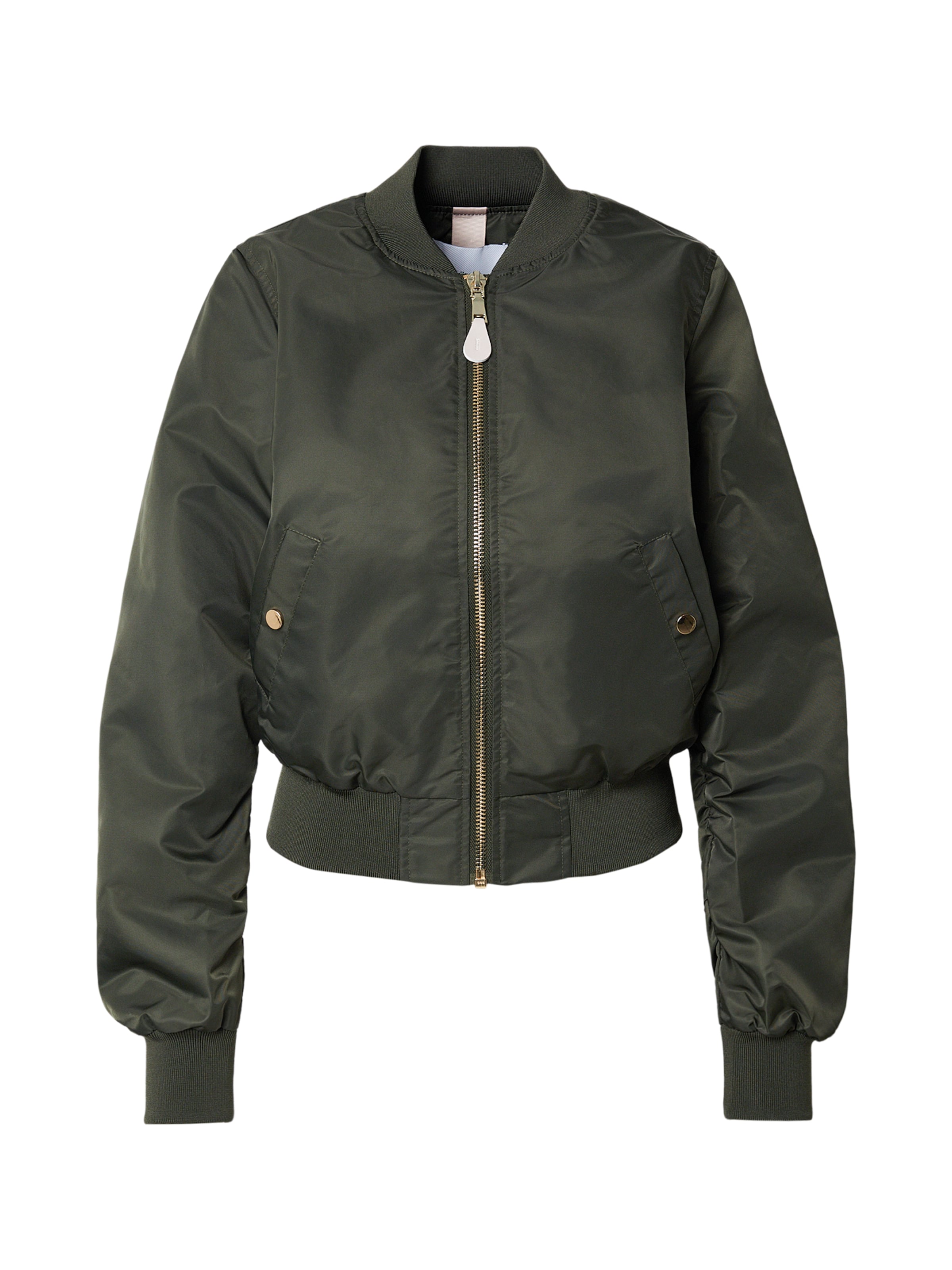 Veste mi-saison 'ALISANDRA' NÜMPH en vert : devant