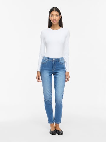 Slimfit Jeans di VILA in blu: frontale
