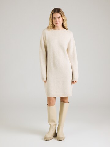 VILA Kötött ruhák - fehér: elől