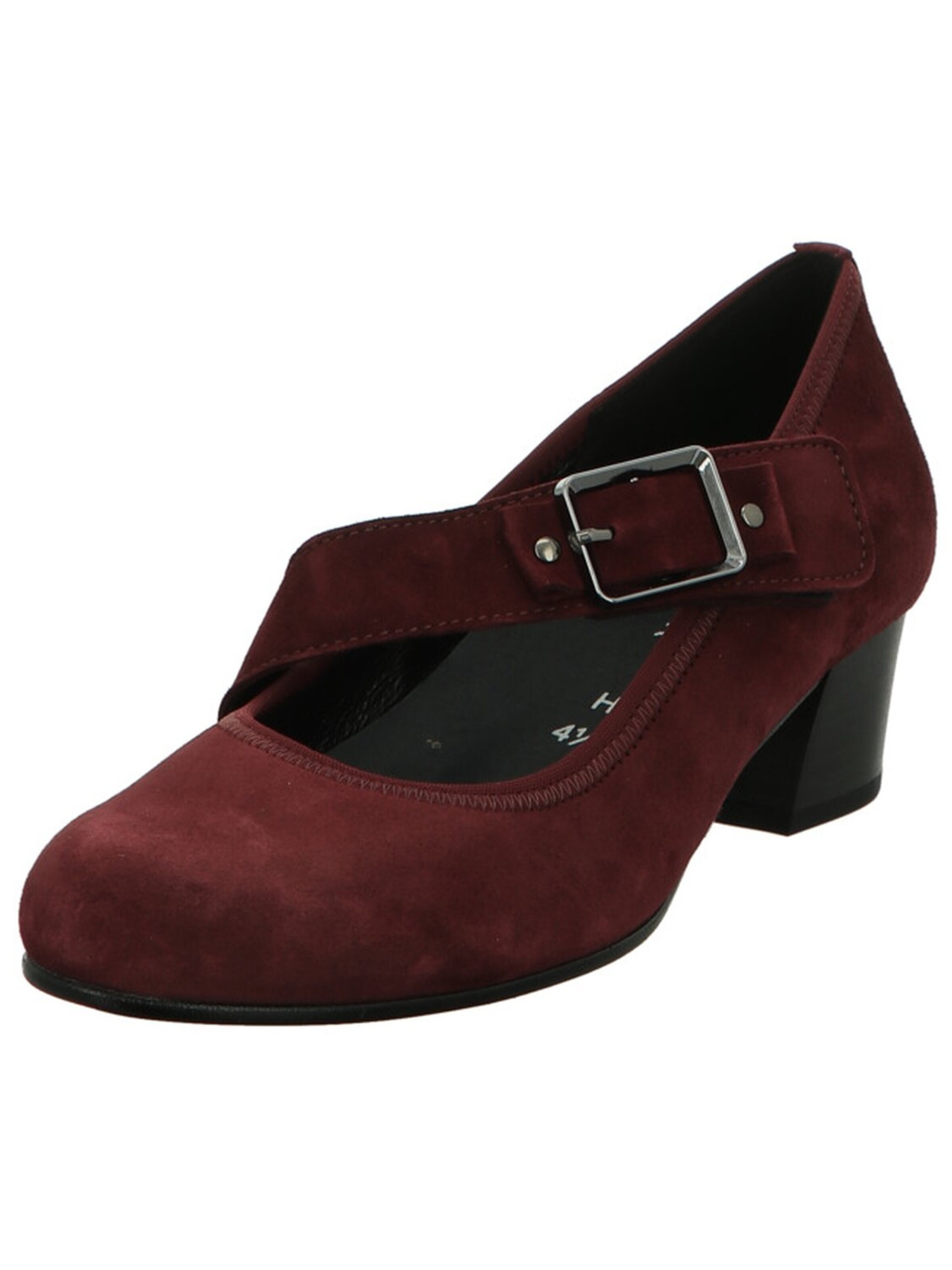 GABOR - Zapatos destalonado en rojo: frente