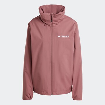 ADIDAS TERREX Outdoorjacke 'Ess' in Lila: Vorderseite