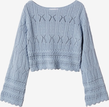 Pull-over 'Freedom' MANGO en bleu : devant