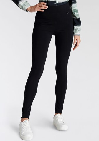 BRUNO BANANI Skinny Leggings in Schwarz: predná strana