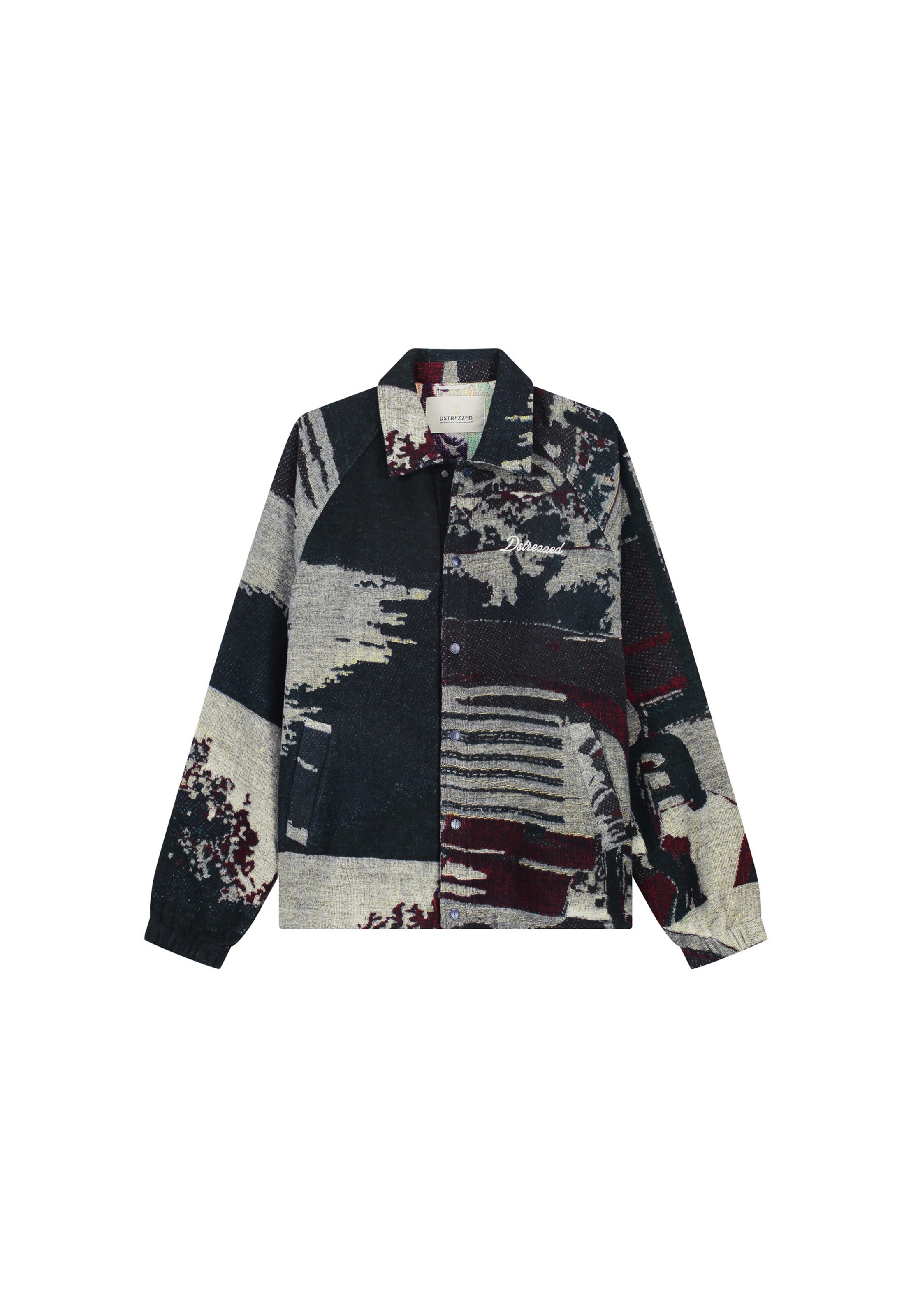 Veste mi-saison Dstrezzed en vert : devant