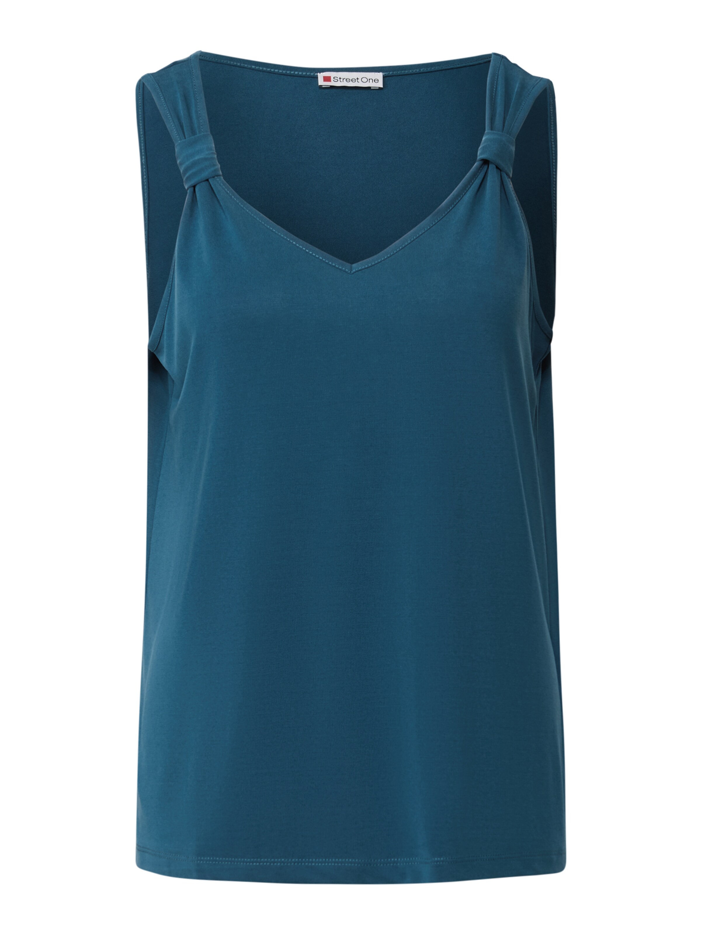 STREET ONE Top | modra barva: sprednja stran
