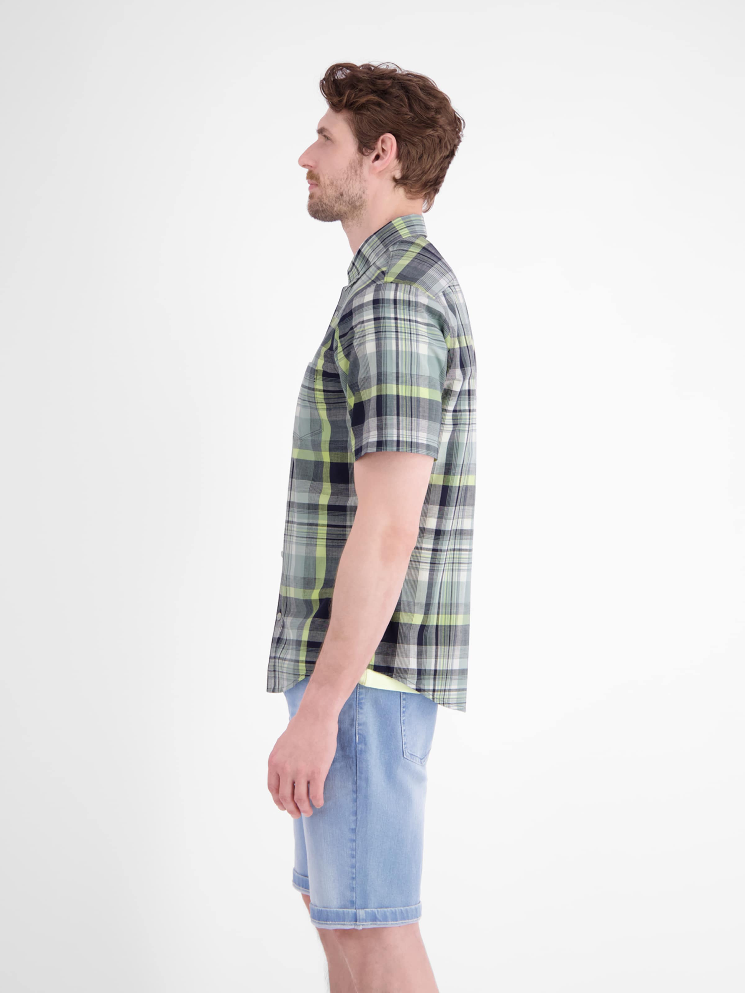 LERROS Regular fit Overhemd in Blauw