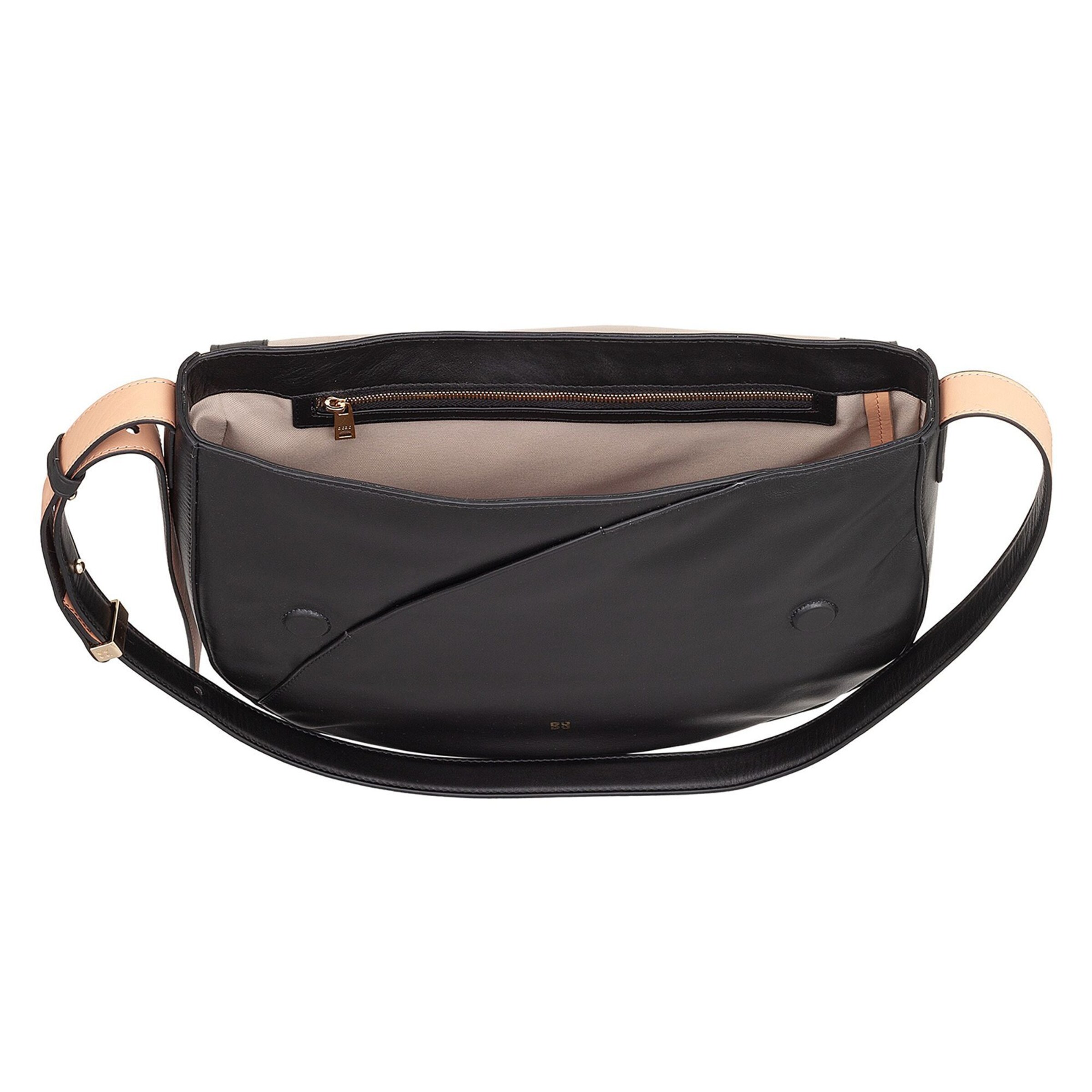 DuDu Schoudertas 'Formentera' in Zwart