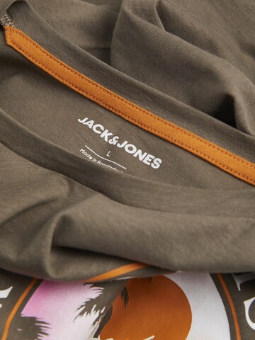 T-Shirt 'OWEN SUMMER' JACK & JONES en gris