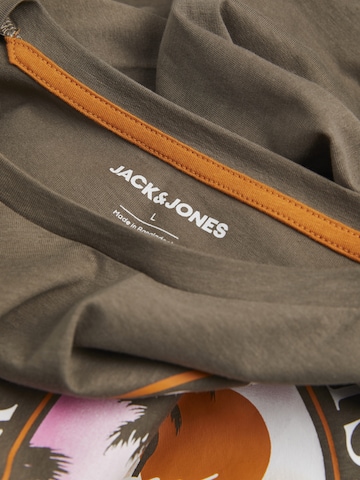 T-Shirt 'OWEN SUMMER' JACK & JONES en gris