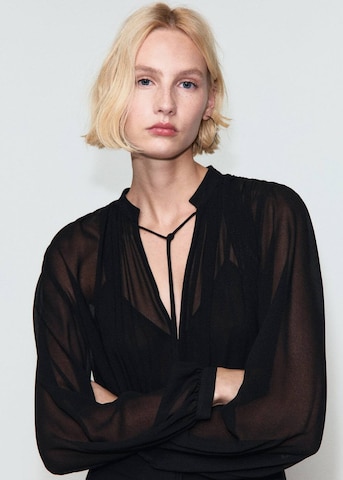 MANGO Jumpsuit 'Anya' in Schwarz