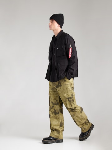 Coupe regular Chemise 'Dragon' ALPHA INDUSTRIES en noir