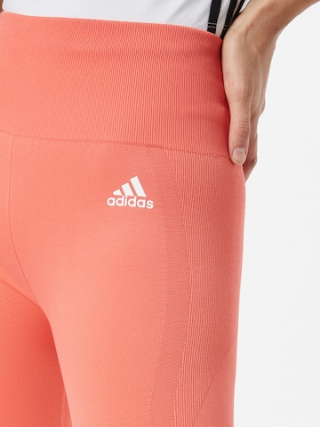 ADIDAS SPORTSWEAR Skinny Sporthose in Pink