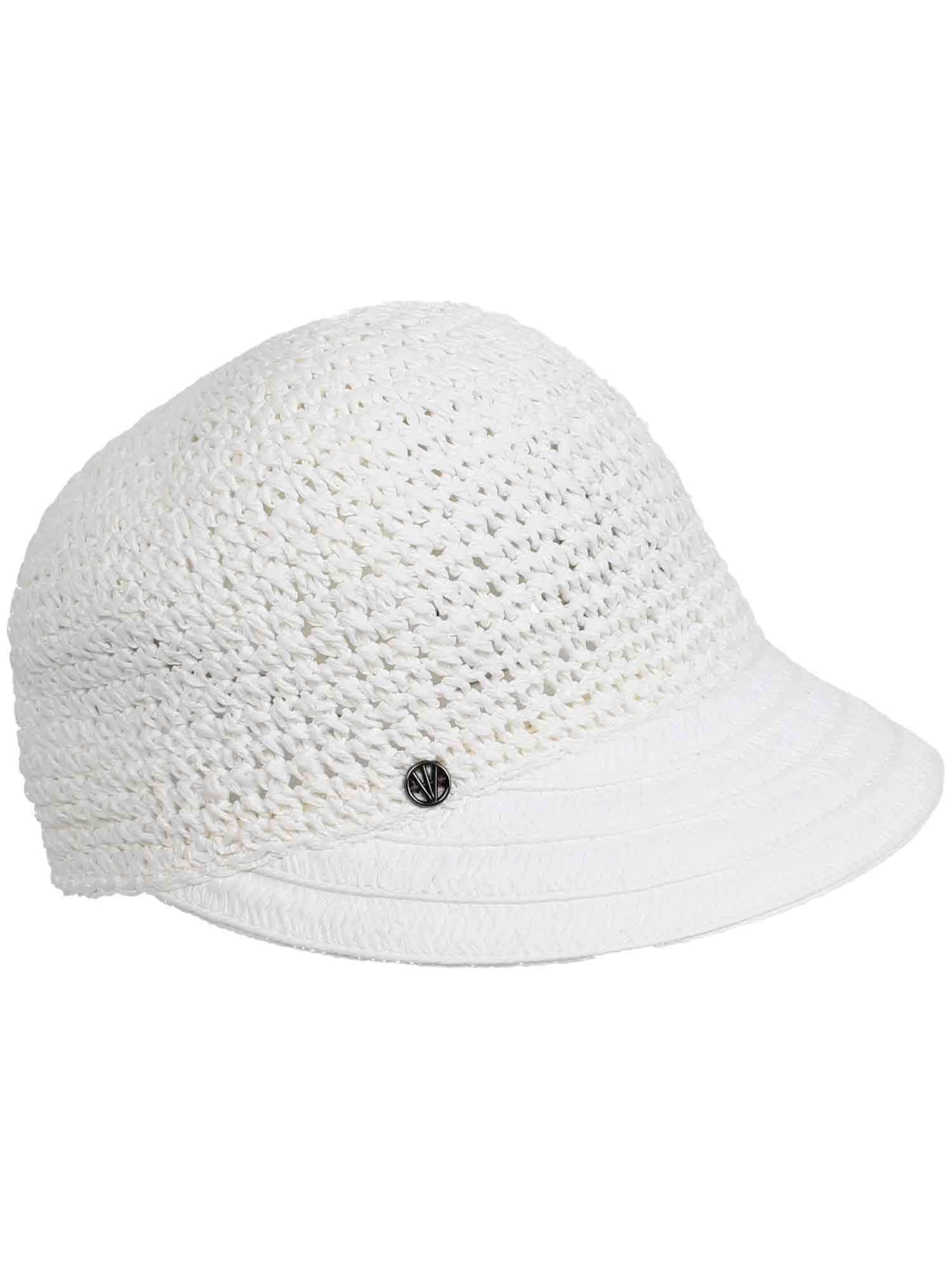 LOEVENICH Cap in Weiß: Vorderseite
