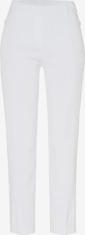 TONI Bügelfaltenhose in Weiß: Vorderseite