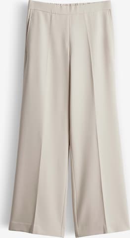 SomedayWide Leg/ Široke nogavice Hlače na crtu 'Charlie' - smeđa boja: prednji dio