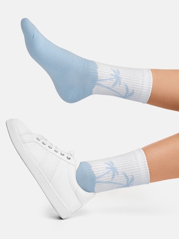 Nur Die - Meias ' Good Vibes ' em azul