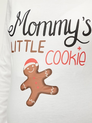 Tricou 'Cookie' de la MAMALICIOUS pe alb