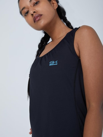 SPORTKIND Sporttop 'Loose Fit Tanktop' in Zwart