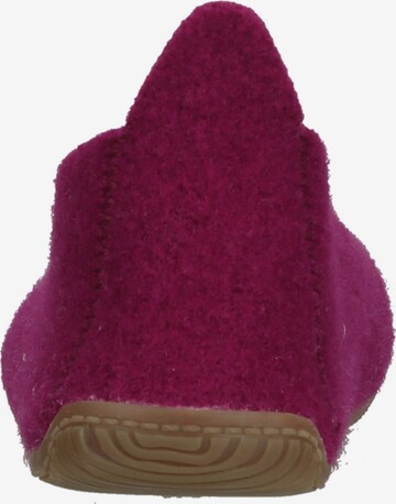 Living Kitzbühel Slippers in Purple