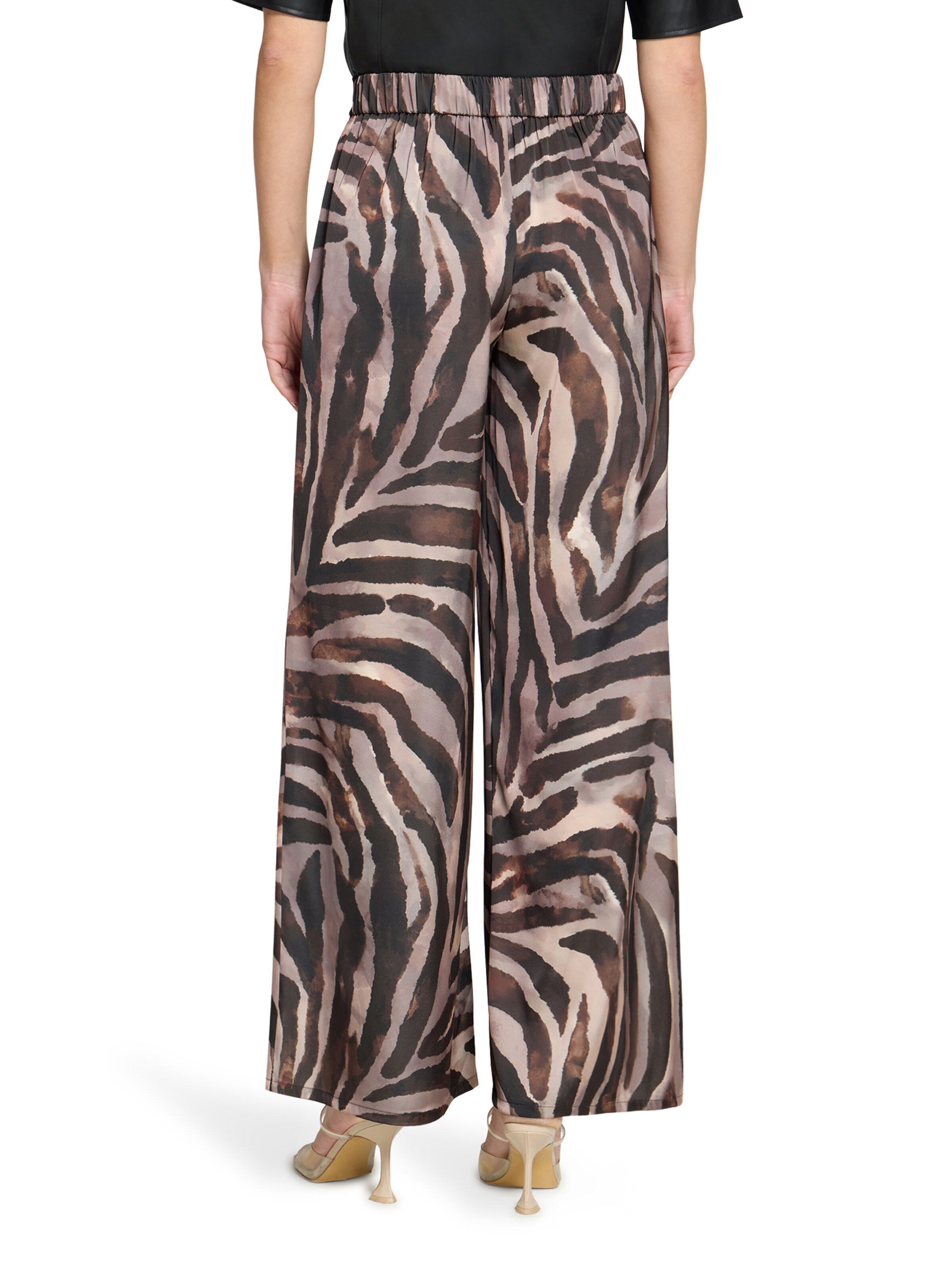 Vera Mont Regular Broek in Bruin