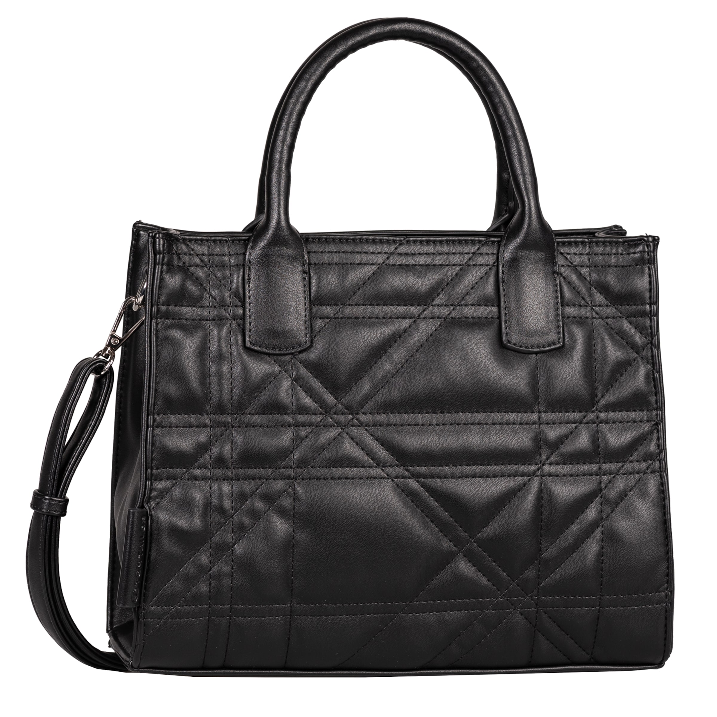 TOM TAILOR Shopper 'Juana' in Schwarz: Vorderseite