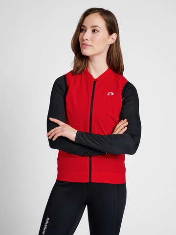 Newline Sportbodywarmer in Rood: voorkant