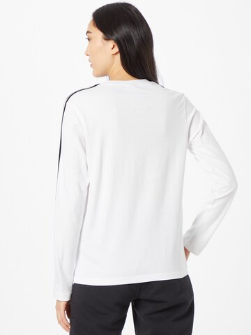 ADIDAS SPORTSWEAR - Camisa funcionais 'Essentials 3-Stripes' em branco