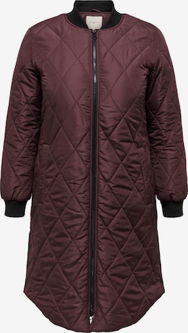 ONLY Carmakoma Between-Season Jacket in Red: front