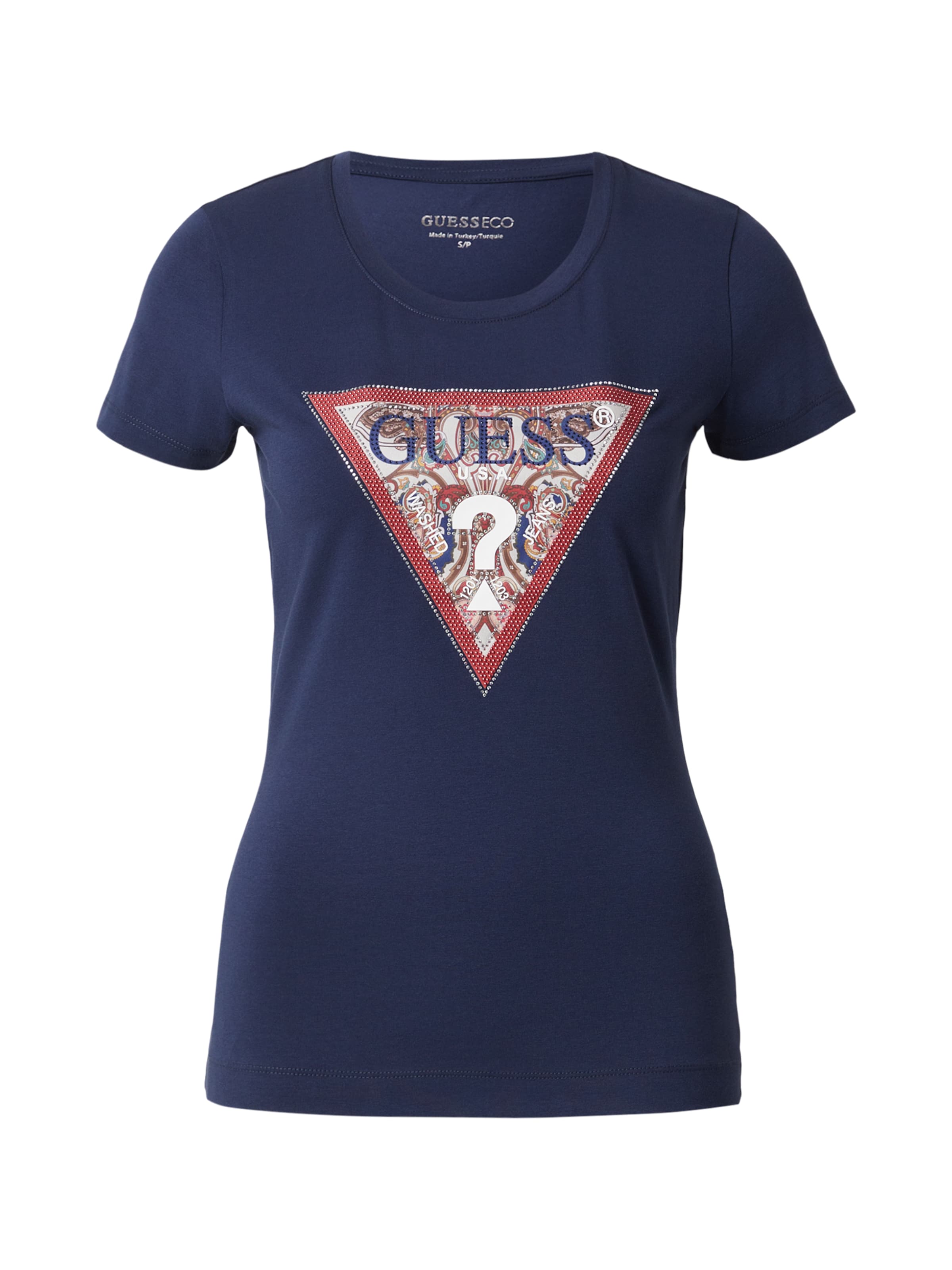 GUESS Shirt in Blue: front